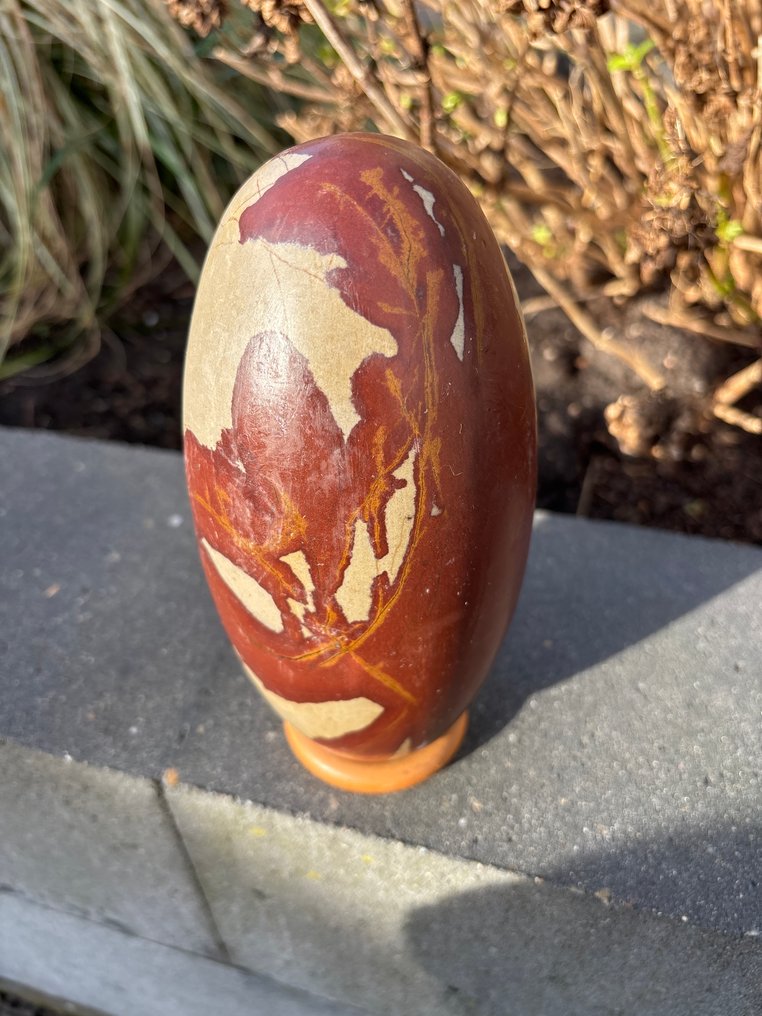 Shiva Lingham poliert - Höhe: 17 cm - Breite: 8.5 cm- 1765 g - (1) #1.0