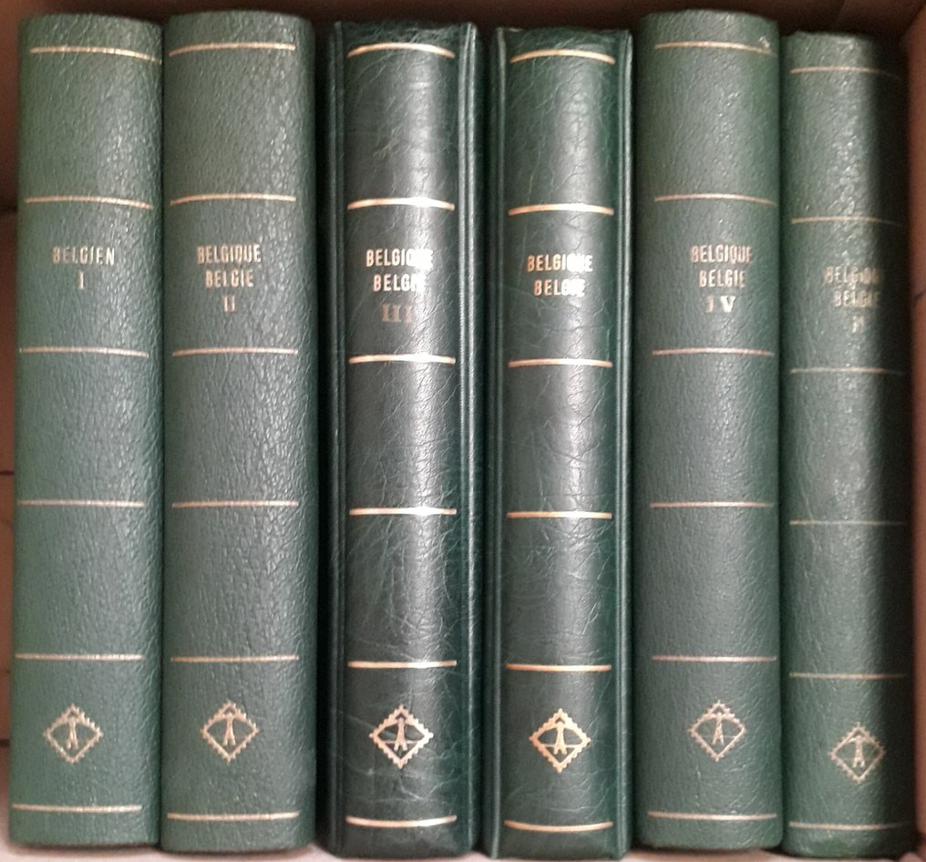 Βέλγιο 1849/1989 - Αξεσουάρ: 6 άλμπουμ Leuchtturm με φύλλα #1.0