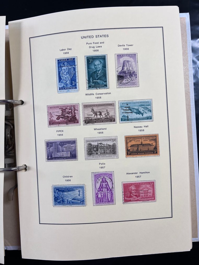 Förenta staterna  - Samling USA i 2 mapper. #4.3