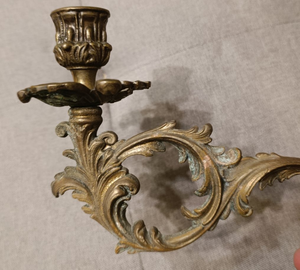 Candelabrum - Bronze, Alloy - Antique #3.2