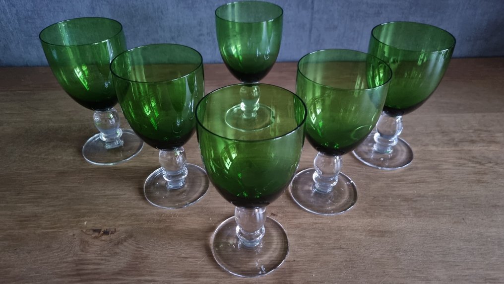 Kristalunie Maastricht - Max Verboeket - 葡萄酒杯 (6) - 水晶 #3.2