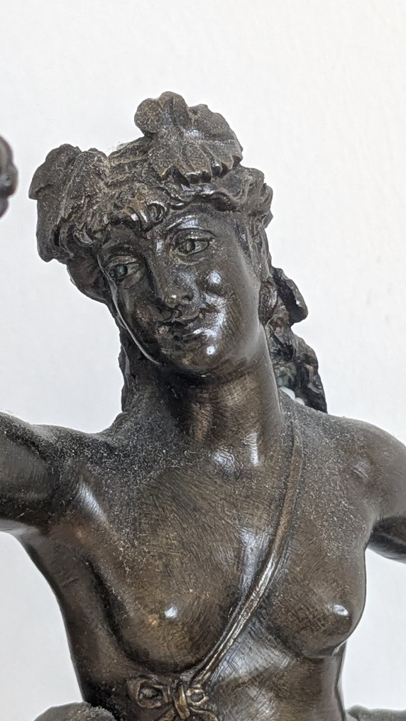Γλυπτό, Bacchantin - 27 cm - Μπρούντζος #4.3
