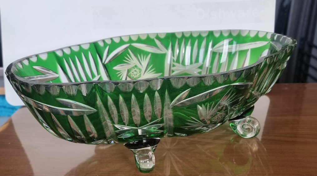 Val Saint Lambert - Piatto - Cristallo - Grand Plat Val Saint Lamb #1.0