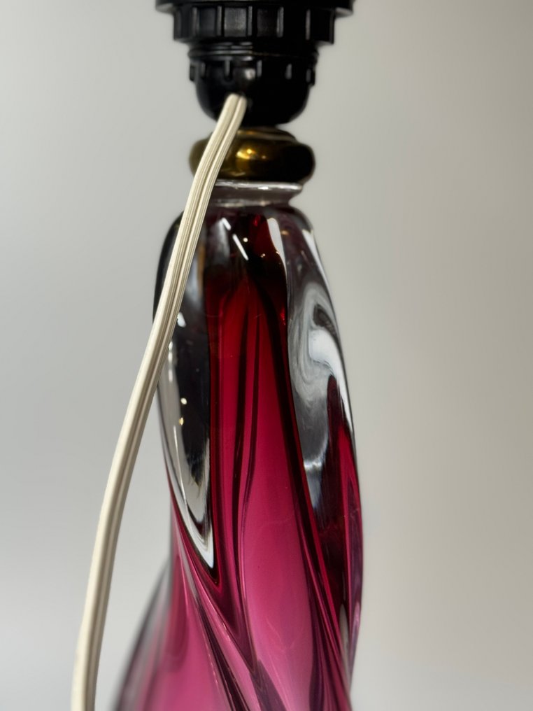 Val Saint Lambert - Table lamp - Crystal - Val Saint Lambert Lamp #3.2