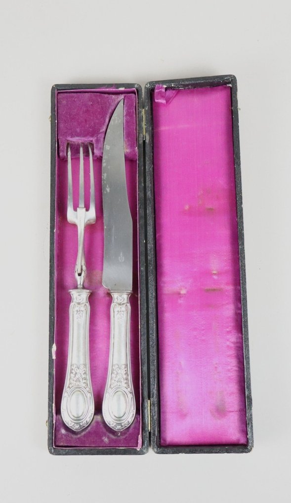 Tafelmes (2) - .950 zilver - Snijdbaar bestek Argent #1.0