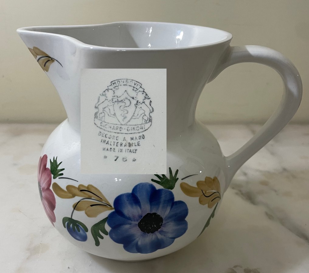 Richard Ginori Mondovì - Cesare Lacca - Senza prezzo di riserva - Καράφα - Κεραμικό #1.0