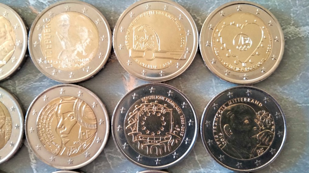 Ευρώπη. 2 Euro 2005/2025 (15 pièces)  (χωρίς τιμή ασφαλείας) #2.1