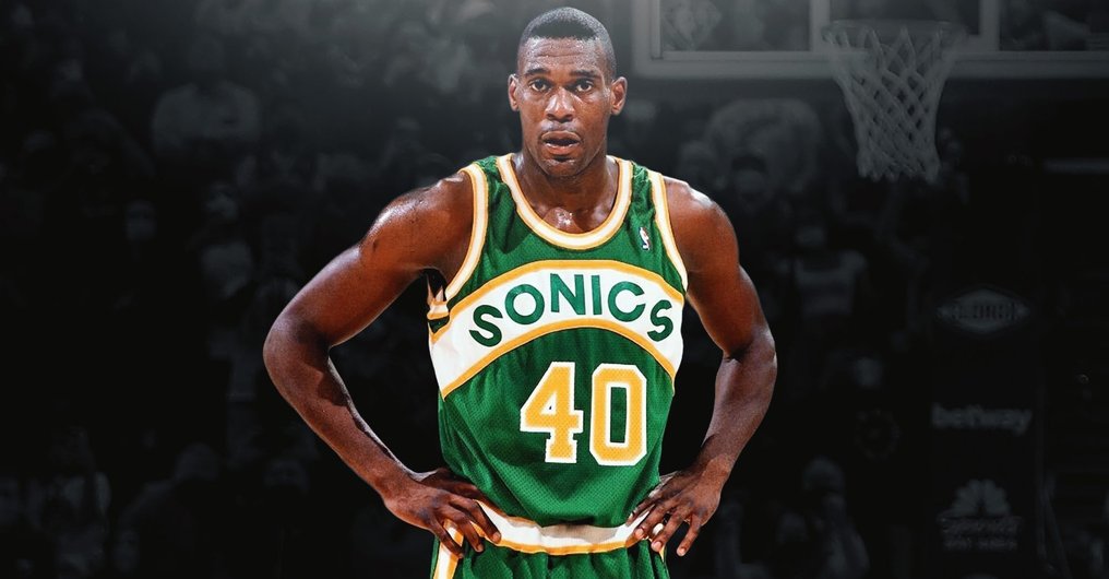 Seattle SuperSonics - NBA - Shawn Kemp  - No Rp Price  ! - NBA-trøje  #4.3