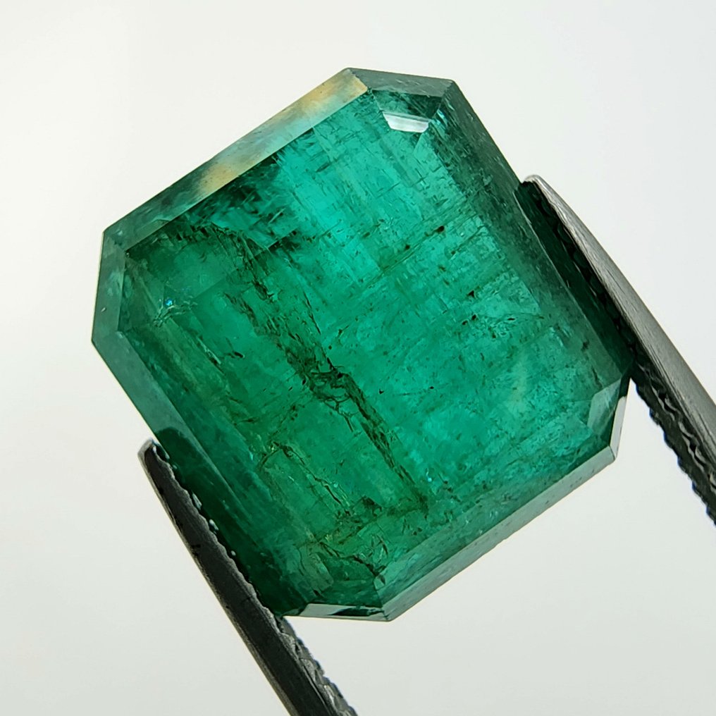 1 pcs  绿色 祖母绿  - 11.87 ct - 国际宝石研究院（IGI） #1.0