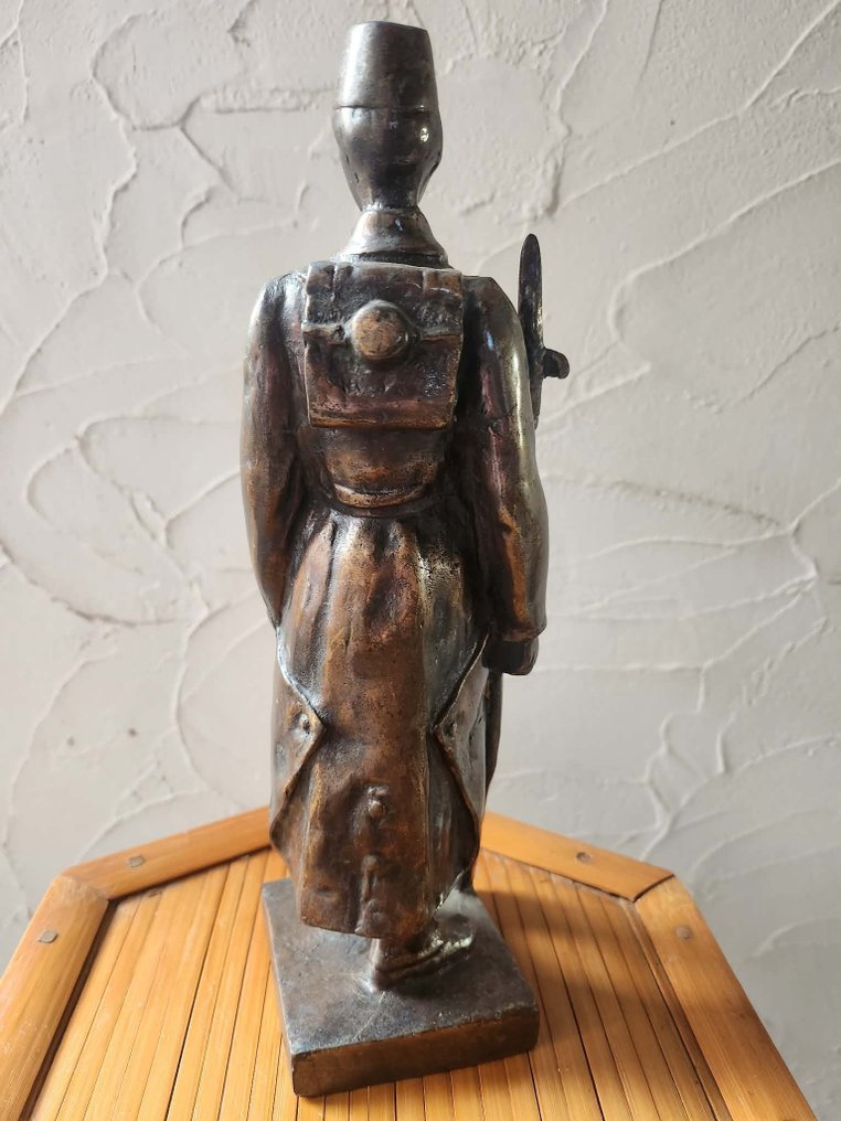 Γλυπτό, franse soldaat - 30 cm - Μπρούντζος #3.2