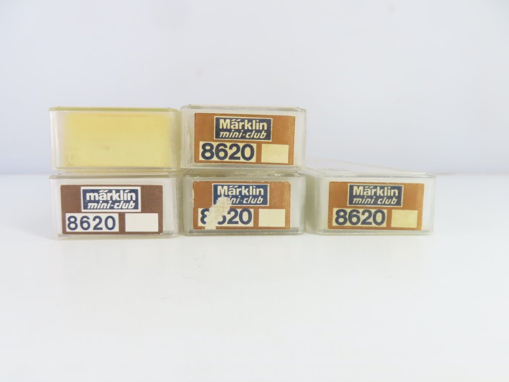 Märklin Z - 8620 - Model train freight carriage (45) - 5x 12-axle heavy load transport with transformer 'Trafo Union'. - DB #2.1