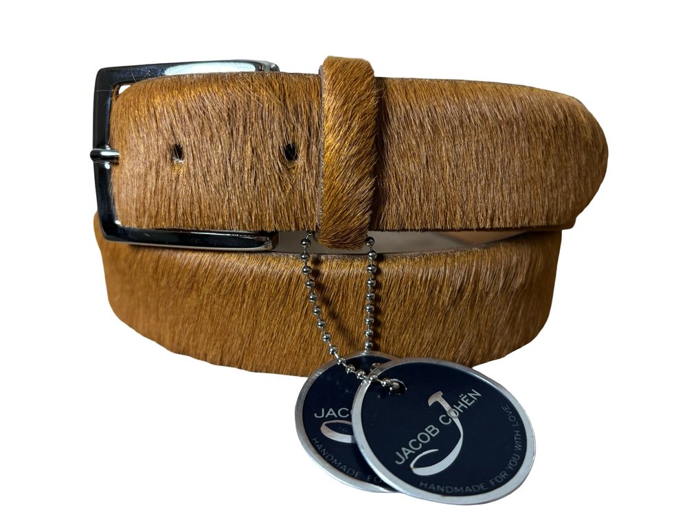 Jacob Cohen - JACOB COHEN NEW EXCLUSIVE BELT HANDMADE IN ITALY SIZE 33/4 - Riem #1.0