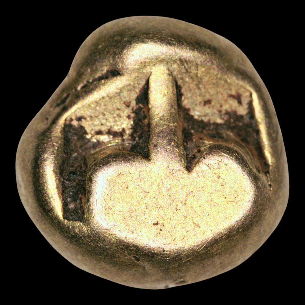 印度尼西亞. Kingdom of Sailendra (800-950) - Masa - (AU 0.61 gr) Mitchiner South 722-3 #1.0