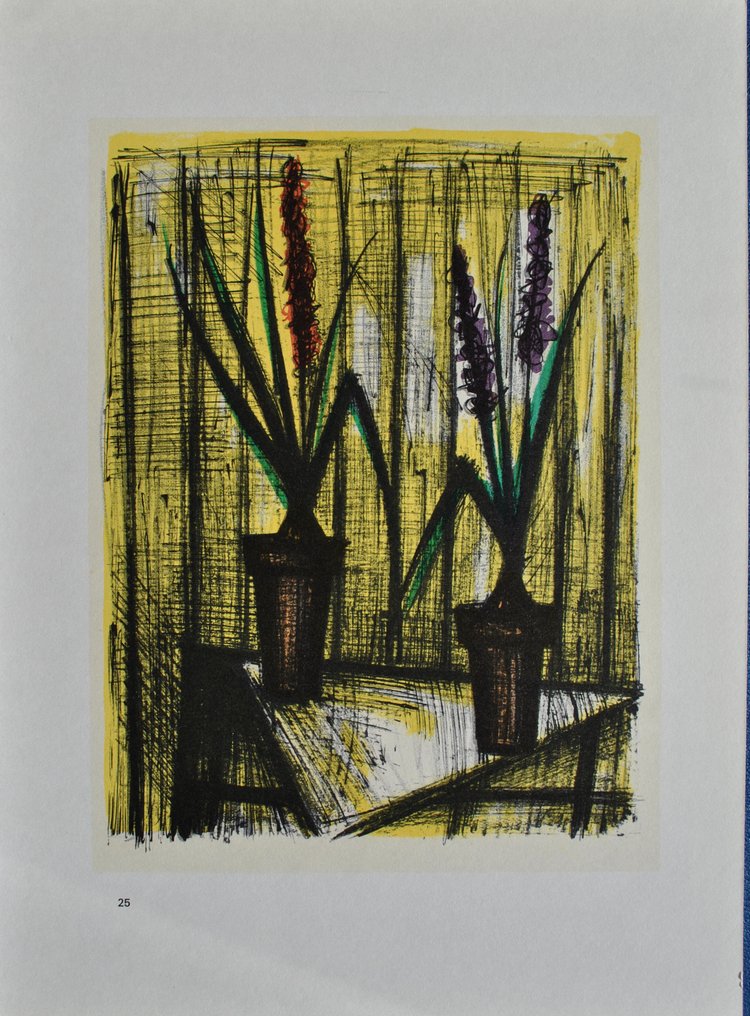 Bernard Buffet (1928-1999) - Les Fleurs : 10 lithographies #3.2