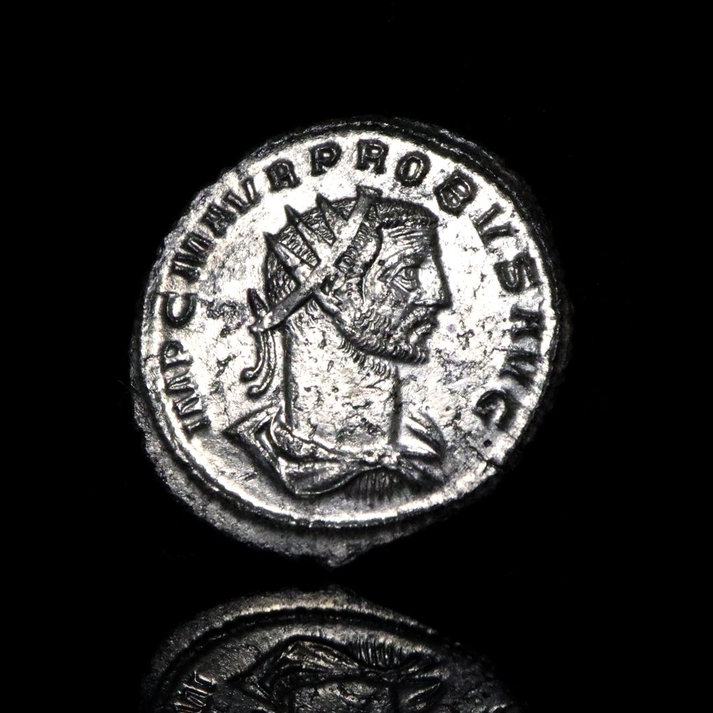 Ρωμαϊκή Αυτοκρατορία. Probus (AD 276-282). Silvered Antoninianus Antioch - CLEMENTIA TEMP  (χωρίς τιμή ασφαλείας) #1.0