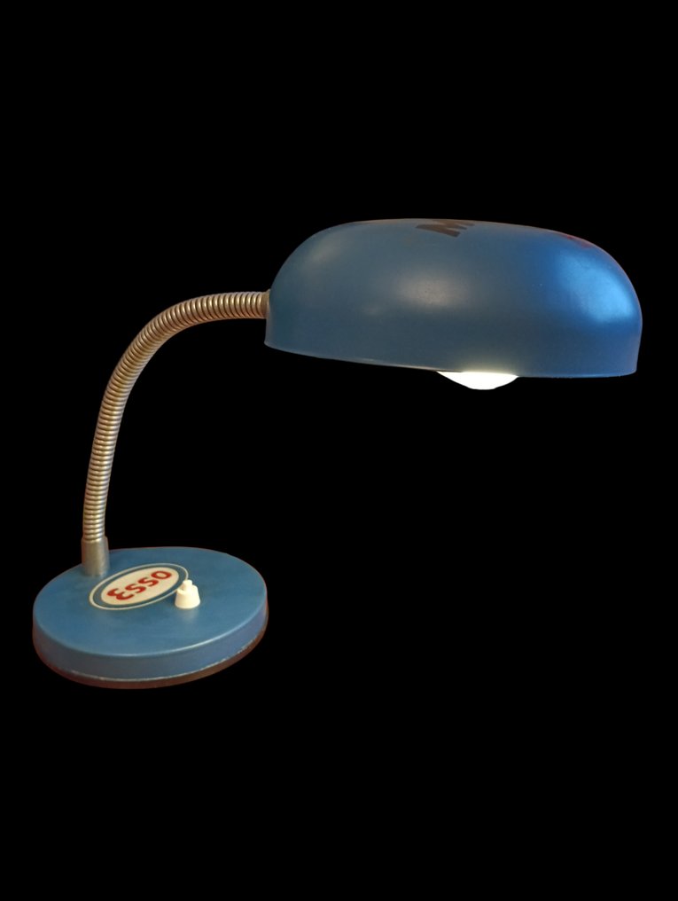 Table lamp - Metal - Vintage Esso pub lamp #1.0