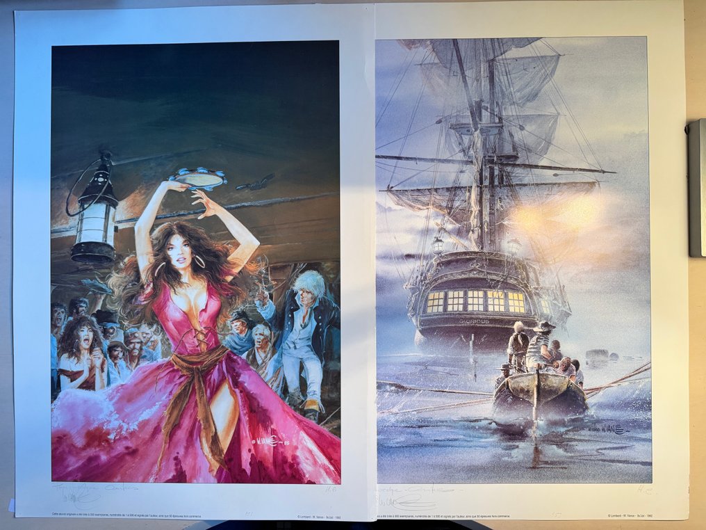 Vance William - 2 Offset Print - Bruce J. Hawker - 1992 #1.0