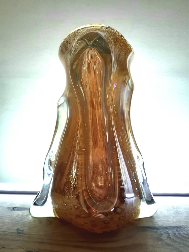 Škrdlovice - Bohuslav Beránek - Βάζο -  5638  - Γυαλί #1.0