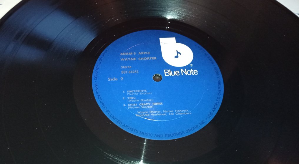 Wayne Shorter - Adam's Apple Blue Note – BST-84232 NM Top Copy - LP - 1977 #4.3