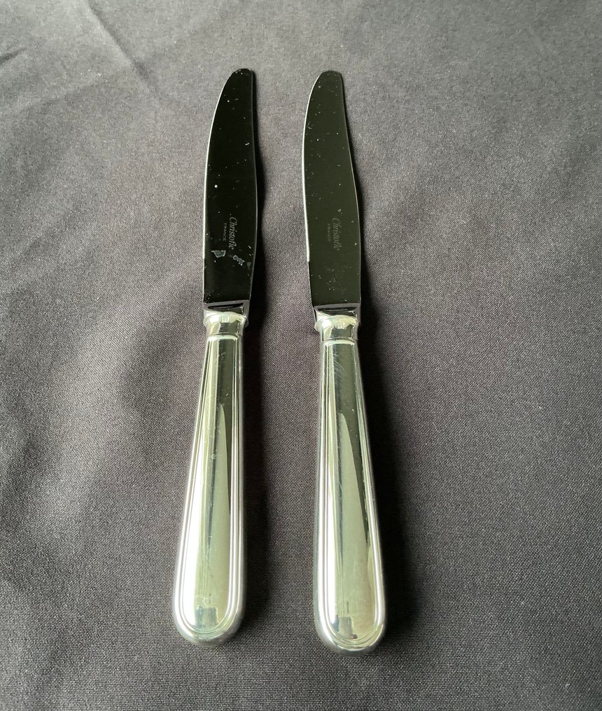 Christofle - Cutlery set (12) - Albi - Silverplated - Albi #1.0