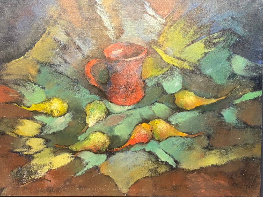 Enrico Bone' (1928-2006) - Natura morta con frutta #3.2