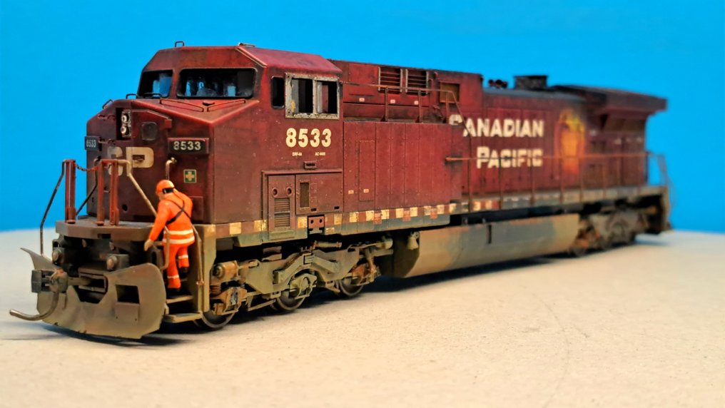 Athearn H0 - Model train (1) - DCC   Unique Weathering - Canadian Pacific #1.0