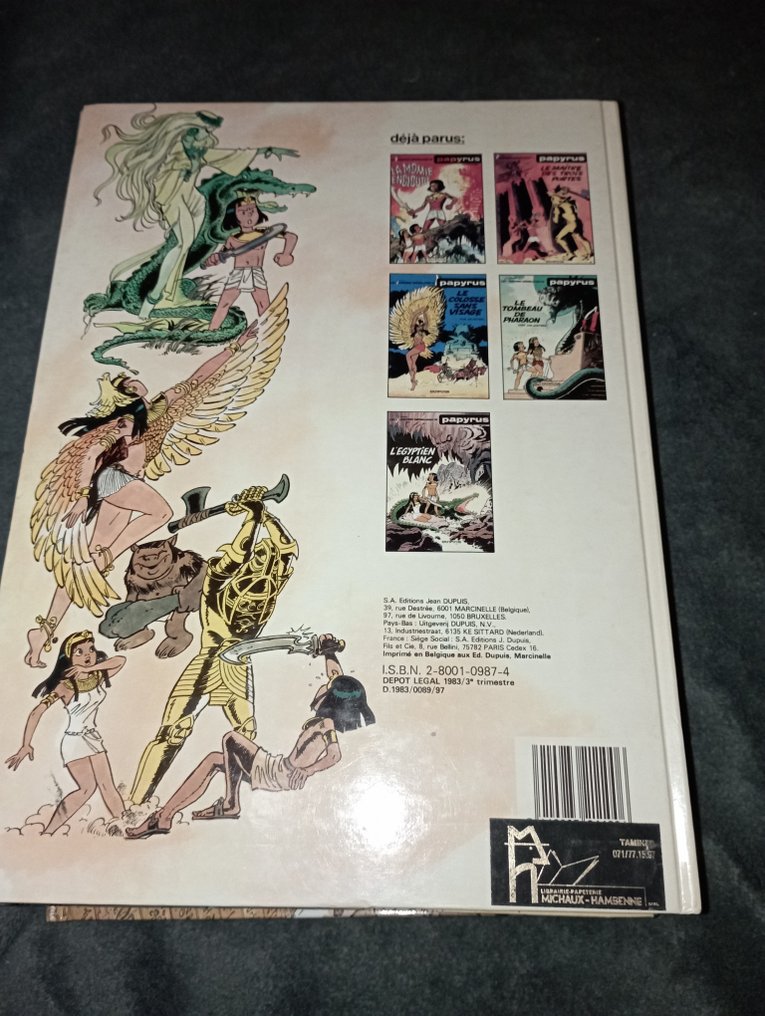 Papyrus - 12x C - 12 Albums - EO - 1983/2000 #4.3