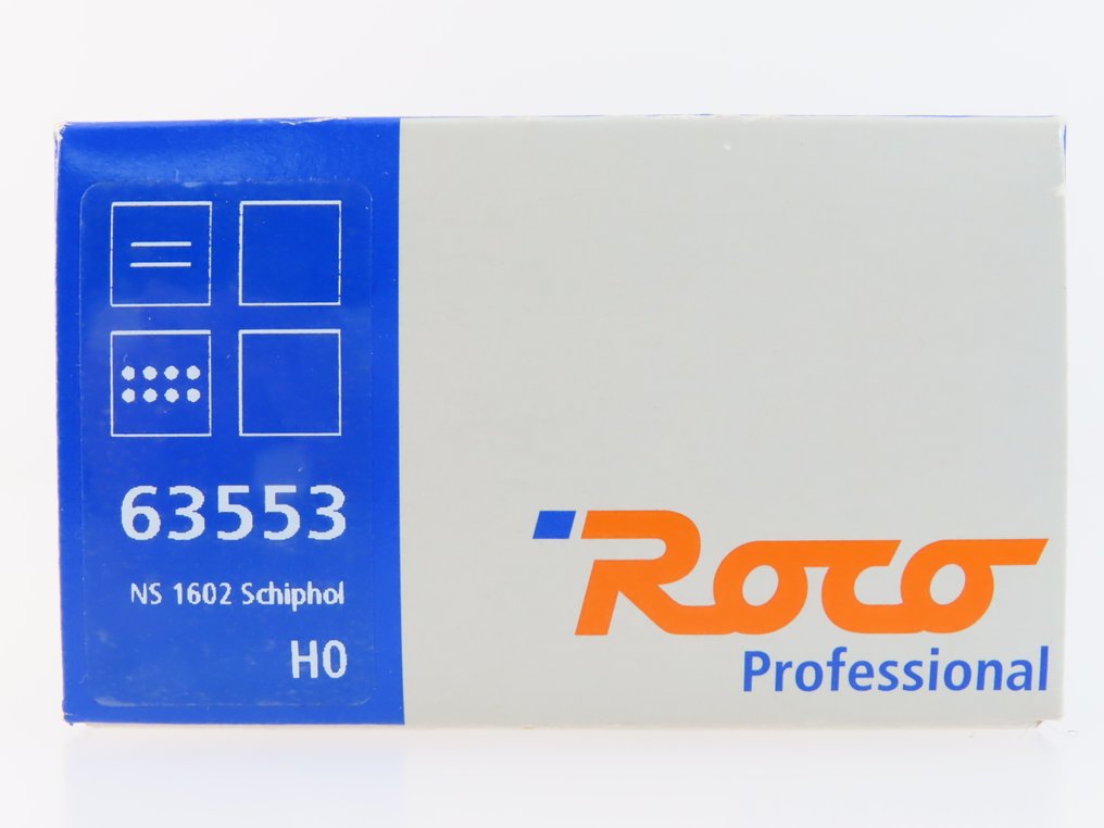Roco H0 - 63553 - Lokomotywa elektryczna (1) - Seria 1600 'Schiphol' - Railion #3.2