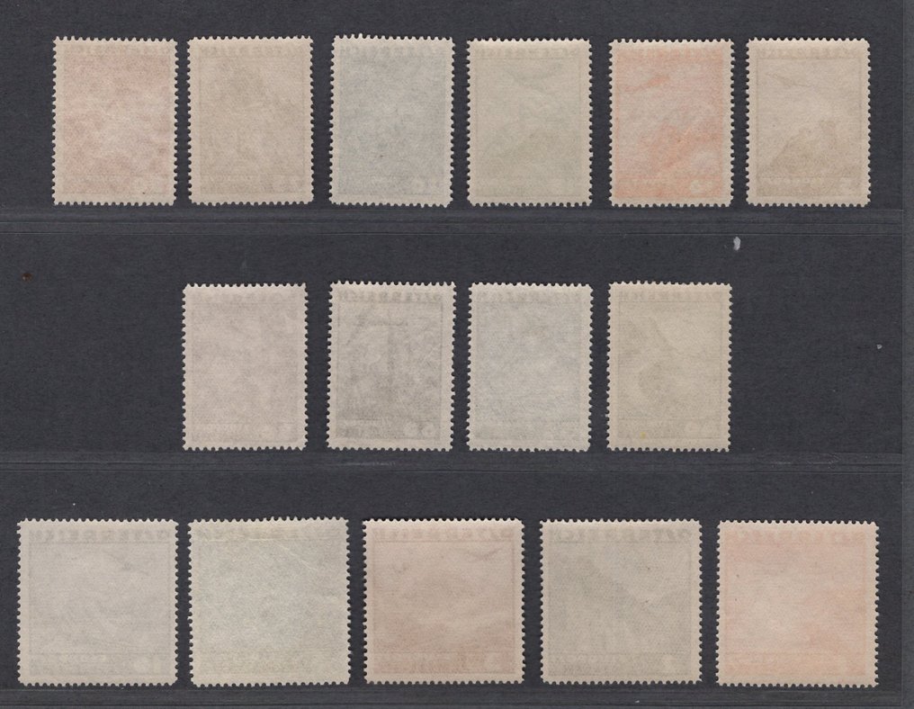 Austria  - Austria 1935, Airmail 598 - 612, MNH set in superb condition! CV €250 #1.0