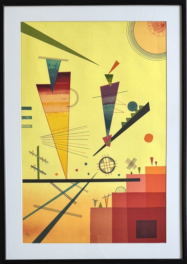 Wassily Kandinsky (1866-1944) - Composition géométrique #1.0