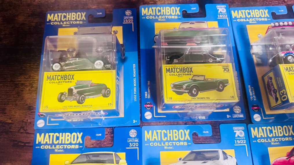 Matchbox 1:64 - Modellino di auto (6) - Assorted Matchbox Collectors cars (6) #2.1
