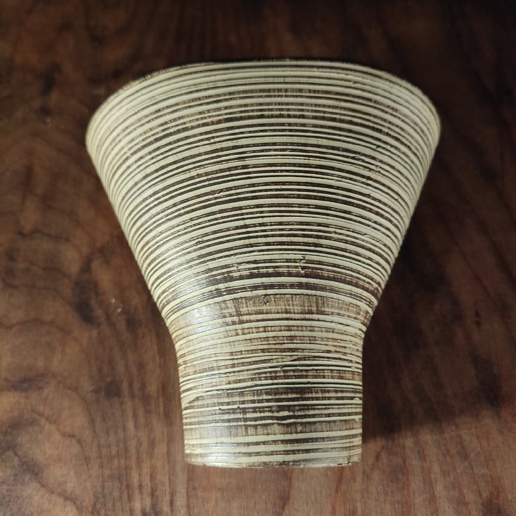 Dümler & Breiden - 花瓶 (2)  - 陶瓷 - Bechervasen，Sgraffito #1.0