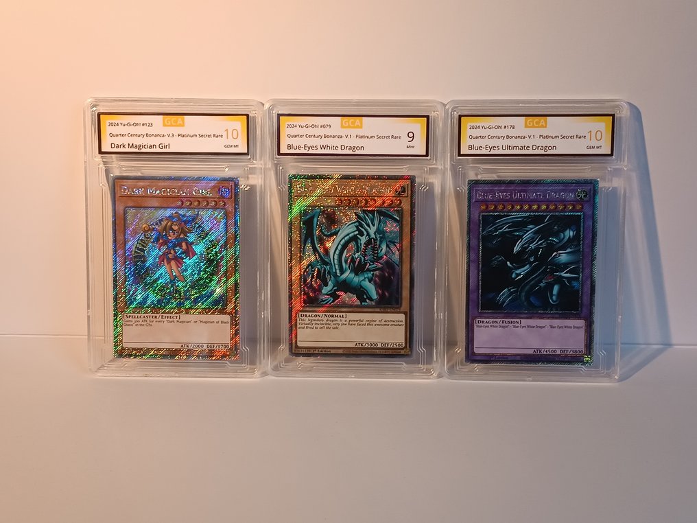 Konami - 8 Card - Yu-Gi-Oh! - 8 Quarter Century Bonanza graded cards! (Yugioh) #1.0