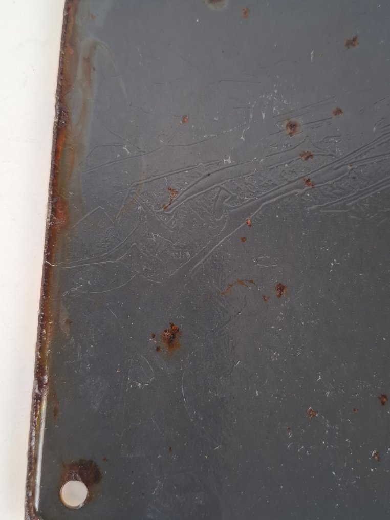 Enamel plate - Steel #4.3