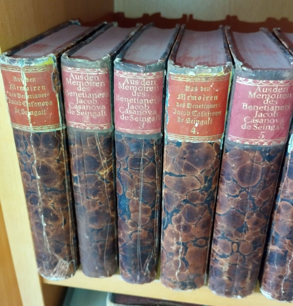 (Giacomo Girolamo) Casanova de Seingalt - Memoiren des Venetianers Jacob Casanova de Seingalt, oder sein Leben, wie er es zu Dux in Böhmen - 1822-1828 #1.0