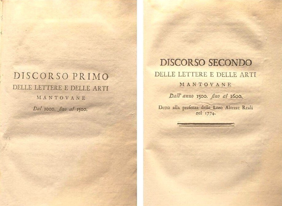 Bettinelli Saverio, Bertolotti Antonio - Lotto di Opere su Mantova tutte in Prima Edizione - 1774 #3.2