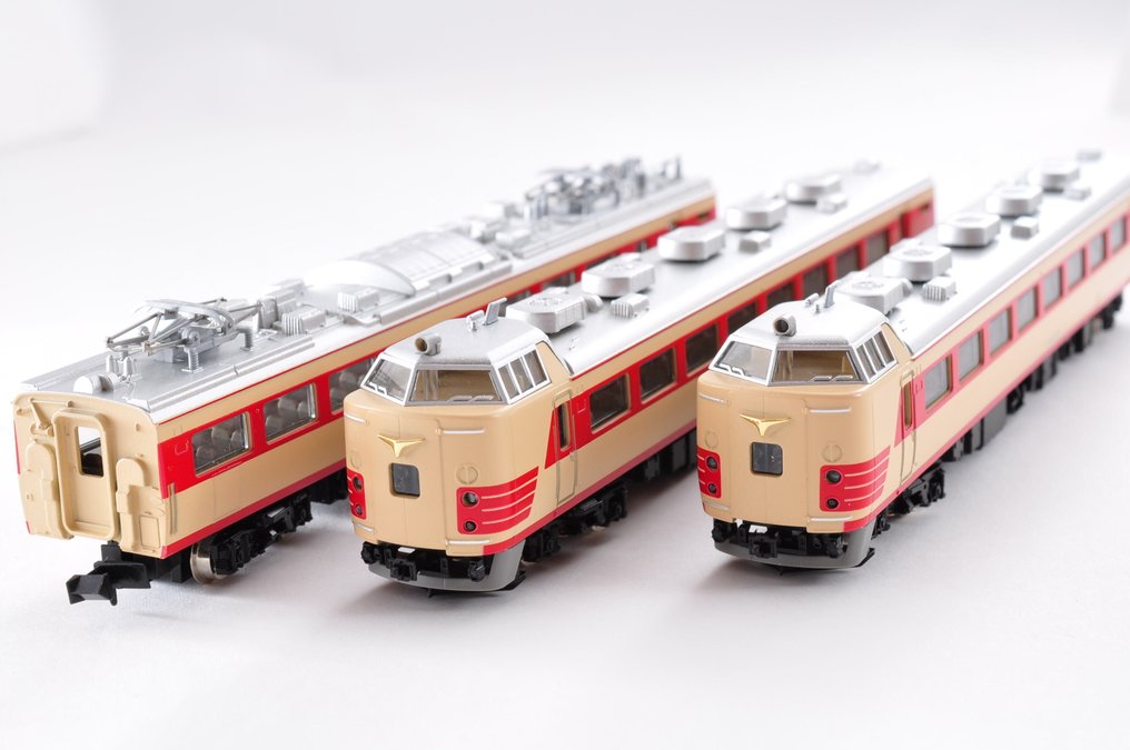 TOMIX N - 92081 - Train unit (1) - JR 485 Series Limited Express Train Basic 4-Car Set - JR #1.0
