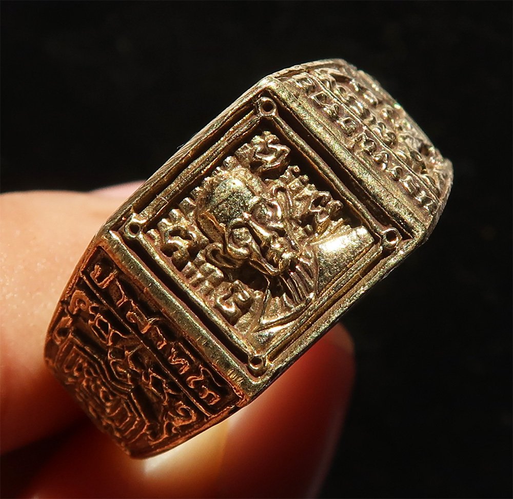 大大师的佛教戒指：护佑法术与好运 - 戒指 #4.3