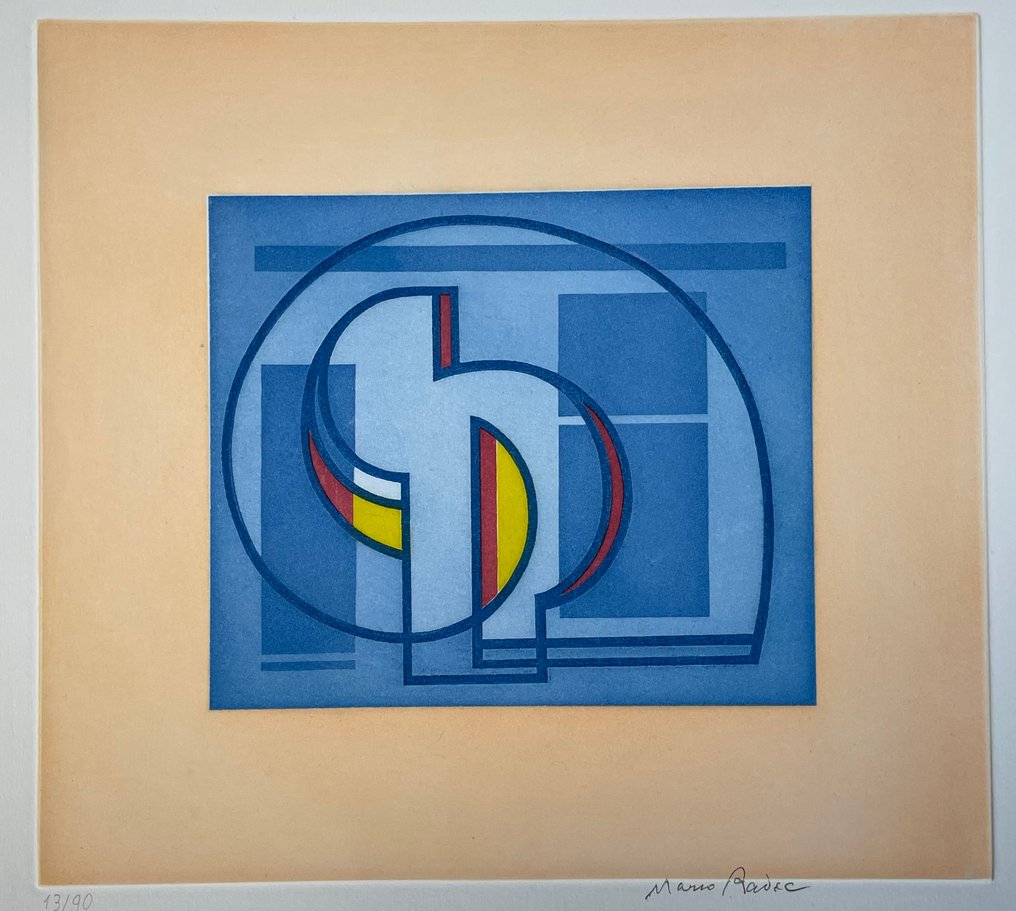 Mario Radice (1898-1987) - Composizione S.P.I.R.A.N. #1.0