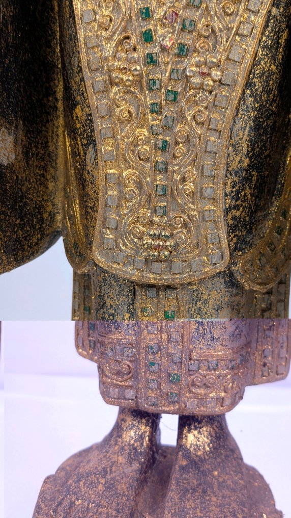 Groot beeld ( 81 cm ) Staande Boeddha - Άγαλμα - Ταϊλάνδη  (χωρίς τιμή ασφαλείας) #4.3