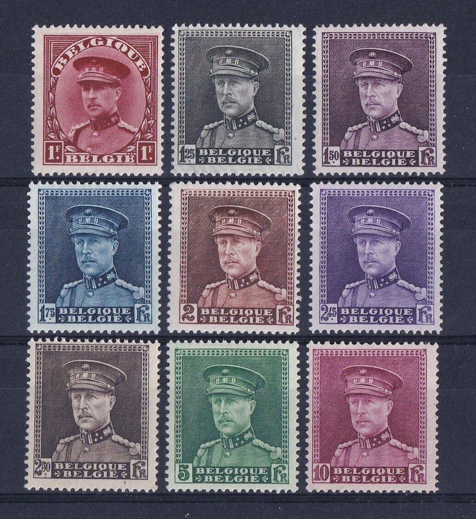 Βέλγιο 1931 - Ο Αλβέρτος συναντήθηκε με έναν κεπή - OBP/COB 317/24 #1.0