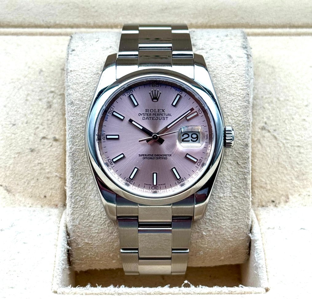Rolex - Datejust 36 'Pink Salmon Dial' - 116200 - Unisex - 2010-2020 #4.3