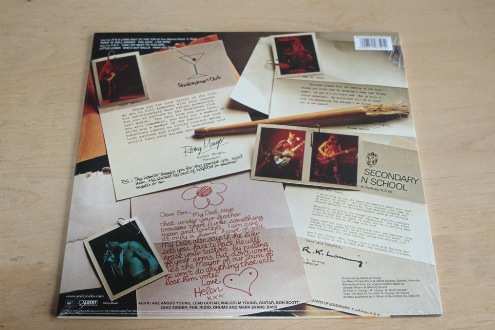 AC/DC - Powerage + High Voltage + Let There Be Rock - Άλμπουμ LP (πολλαπλά αντικείμενα) - 2009 #2.1