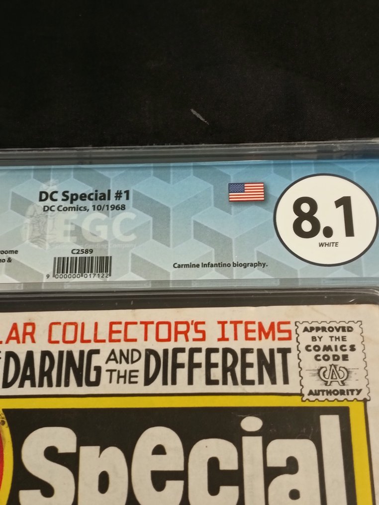 DC Special #1 - EGC 8.1 - An All-Infantino Issue - 1st cover appearance of Detective Chimp - 1 Graded comic - First edition - 1968 #1.0