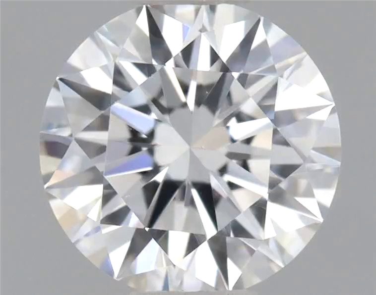 1 pcs 钻石  (天然)  - 0.40 ct - 圆形 - D (无色) - VVS2 极轻微内含二级 - 美国宝石研究院（GIA） - *3EX* #1.0