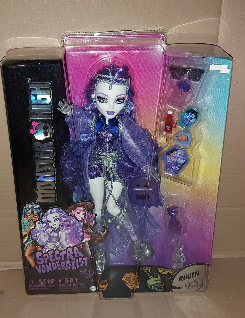 Mattel  - Barbie dukke Poupée Monster High:SPECTRA VONDERGEIST,2024,Neuve - 2020+ #1.0