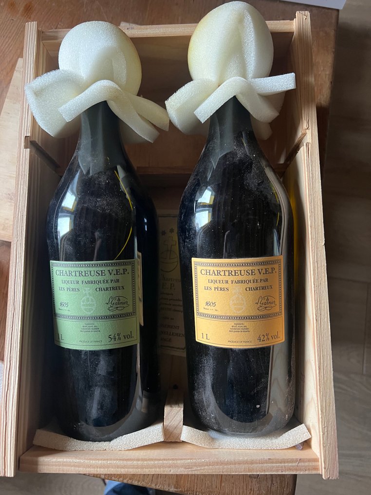 Chartreuse - VEP 2009 - Verte/Green & Jaune/Yellow  - 1.0 Litre - 2 μπουκαλιών #2.1