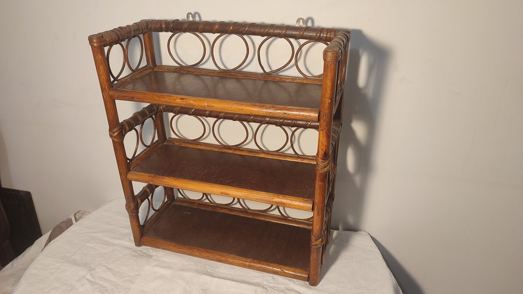 Bibliothèque - Étagère - 书柜 - 木, 竹, 藤, 藤编 #3.2