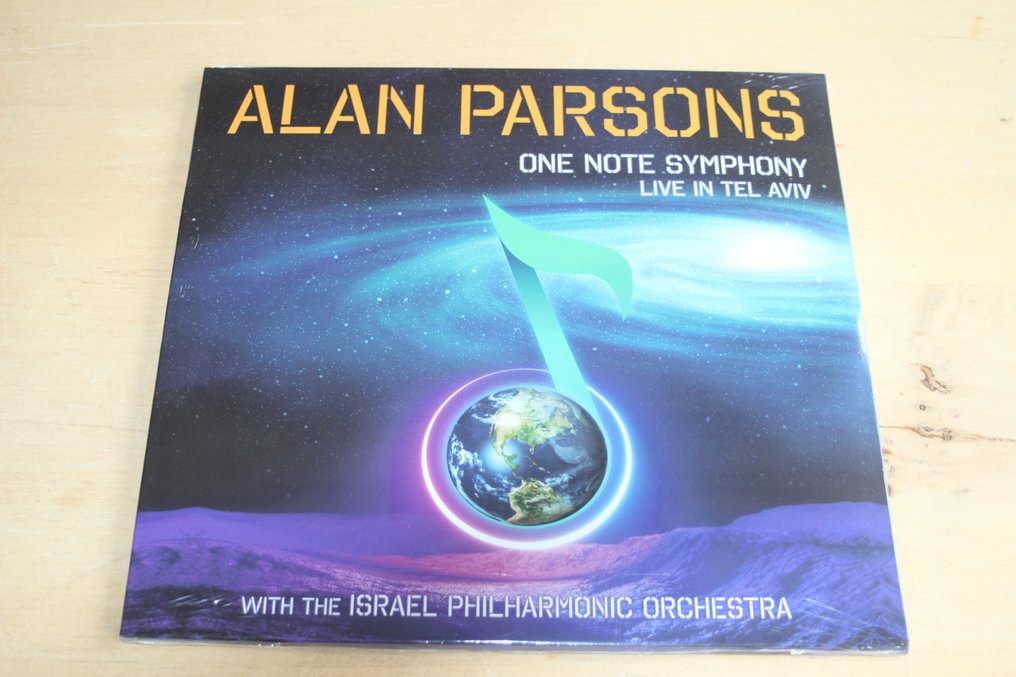 Alan Parsons - One Note Symphony (Live In Tel Aviv) 3LP + From The New World CD - Album LP (più oggetti) - 2022 #1.0