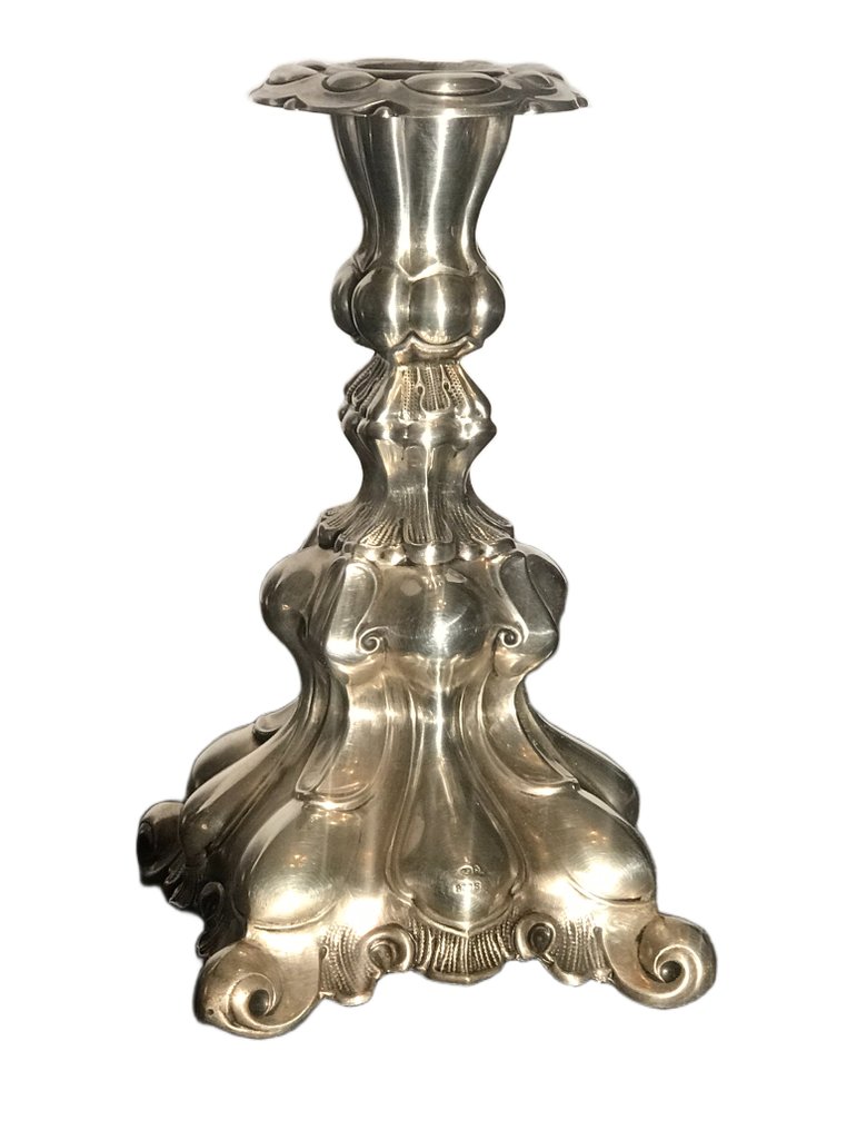 H.Marthinsen sølvvarefabrikk, Tønsberg, - For Swedish Market - Candelabru - .830 argint - c.1925 #1.0